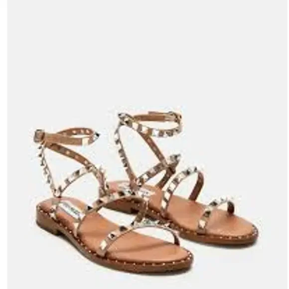 Steve Madden Studded Travel Sandal 10 - Picture 2 of 7